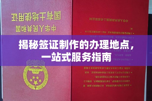 息县揭秘签证制作的办理地点，一站式服务指南