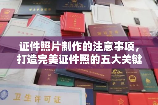 息县证件照片制作的注意事项，打造完美证件照的五大关键点