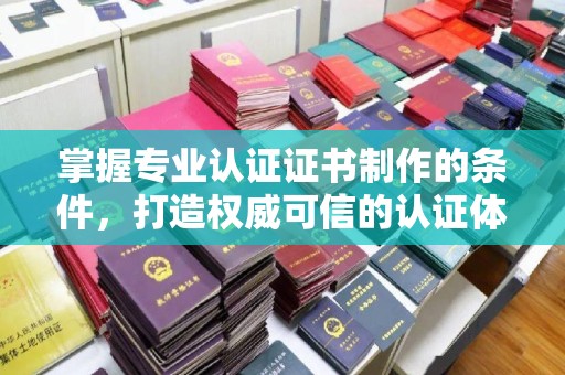 息县掌握专业认证证书制作的条件，打造权威可信的认证体系